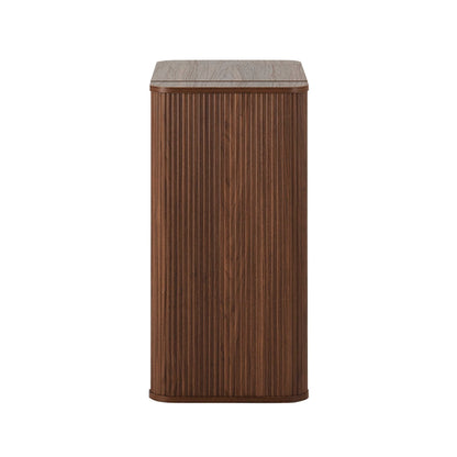 Hattie Compact Dressing Table - Medium Wood - DUSK