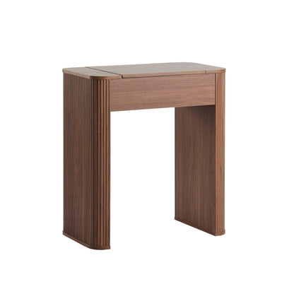 Hattie Compact Dressing Table - Medium Wood - DUSK
