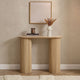 Hattie Console Table - Light Wood - DUSK