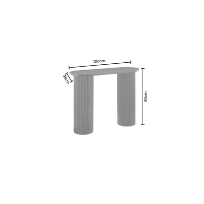 Hattie Console Table - Walnut - DUSK