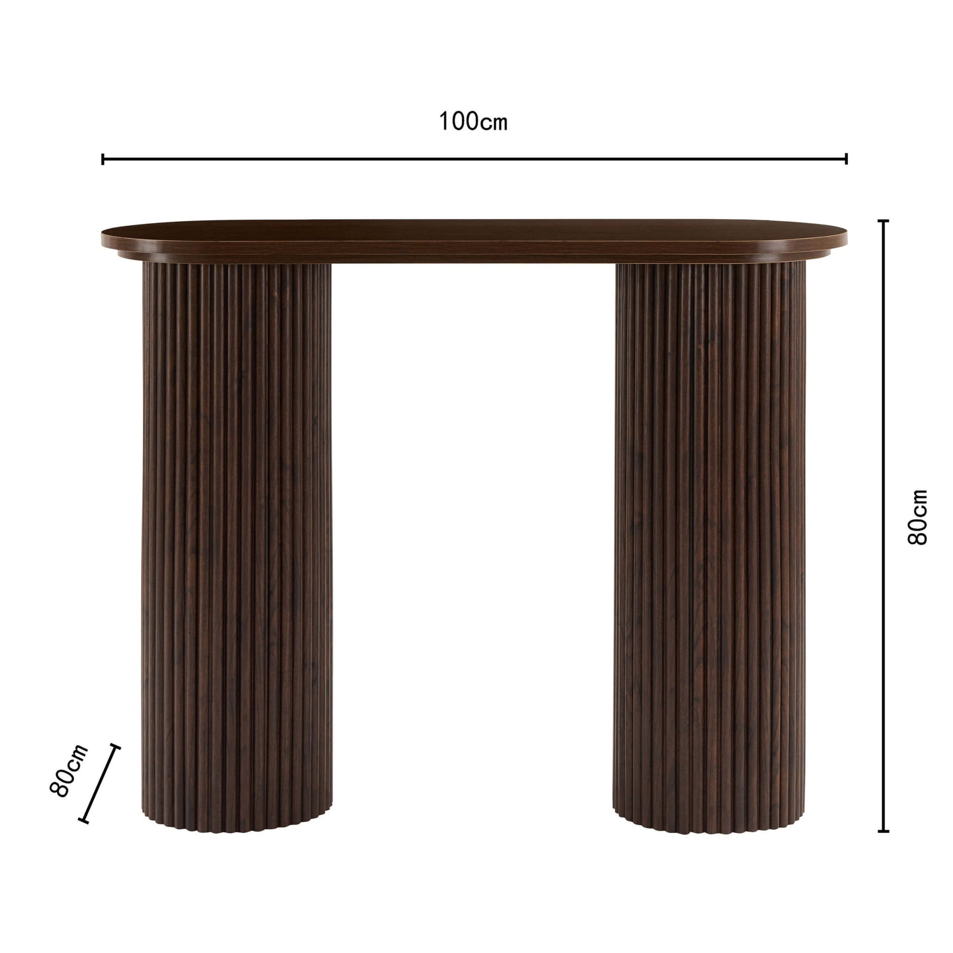 Hattie Console Table - Walnut - DUSK