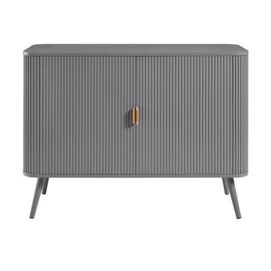 Hattie Drinks Cabinet - Light Grey - DUSK