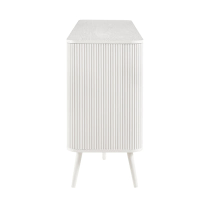 Hattie Drinks Cabinet - Warm White - DUSK