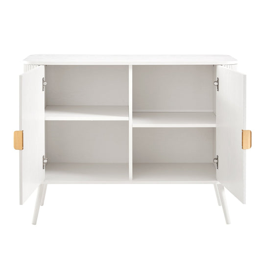 Hattie Drinks Cabinet - Warm White - DUSK