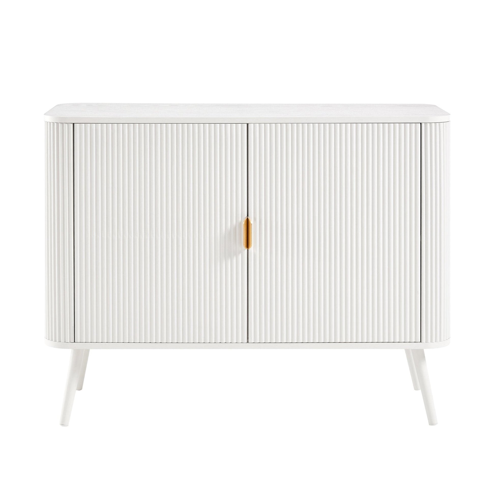 Hattie Drinks Cabinet - Warm White - DUSK