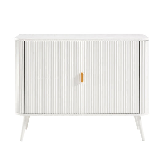 Hattie Drinks Cabinet - Warm White - DUSK