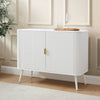 Hattie Drinks Cabinet - Warm White - DUSK