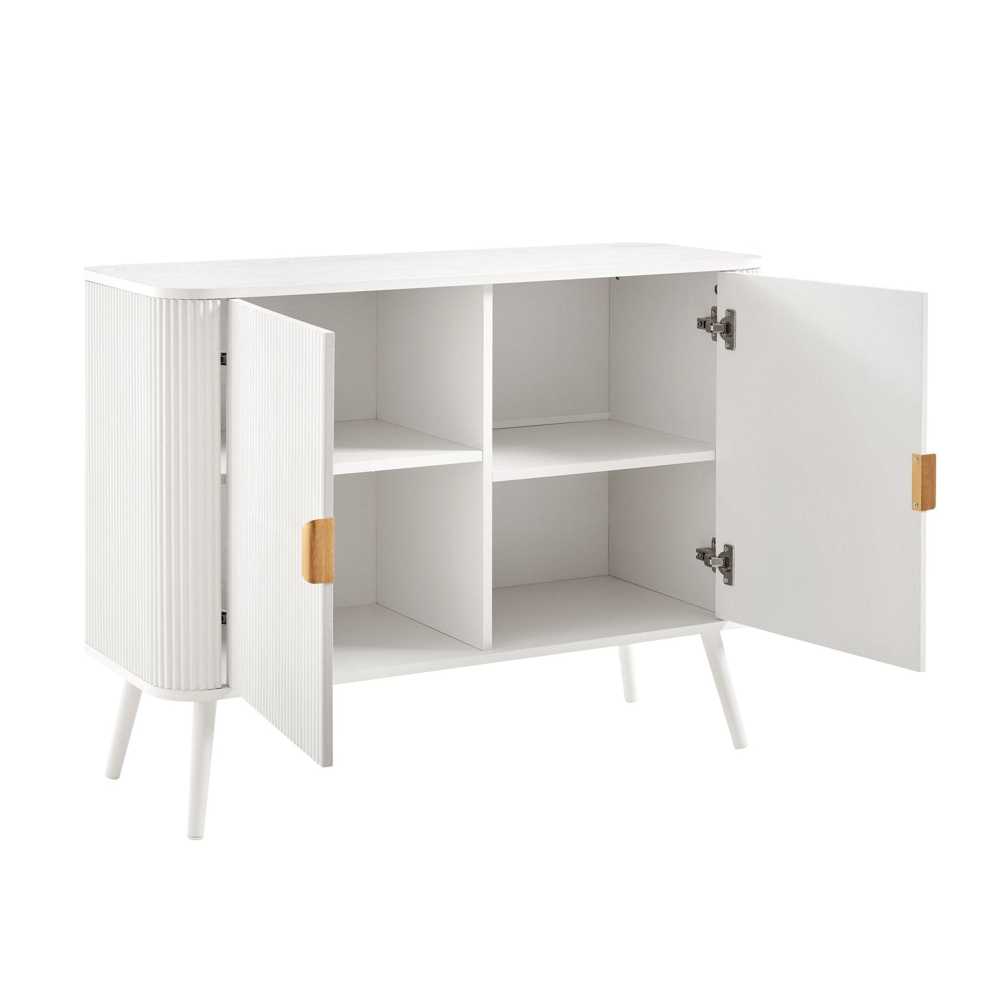 Hattie Drinks Cabinet - Warm White - DUSK