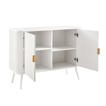 Hattie Drinks Cabinet - Warm White - DUSK