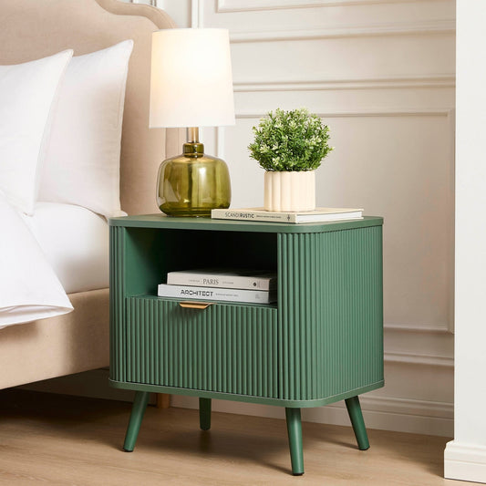 Hattie Nightstand - Dark Green - DUSK