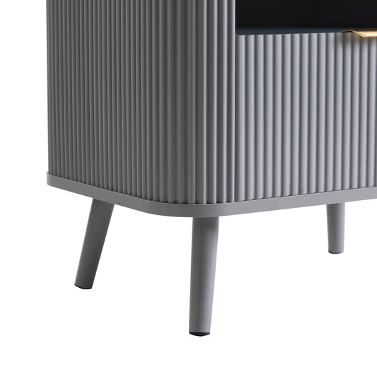 Hattie Nightstand - Light Grey - DUSK