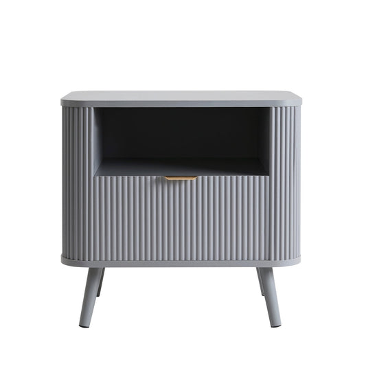 Hattie Nightstand - Light Grey - DUSK