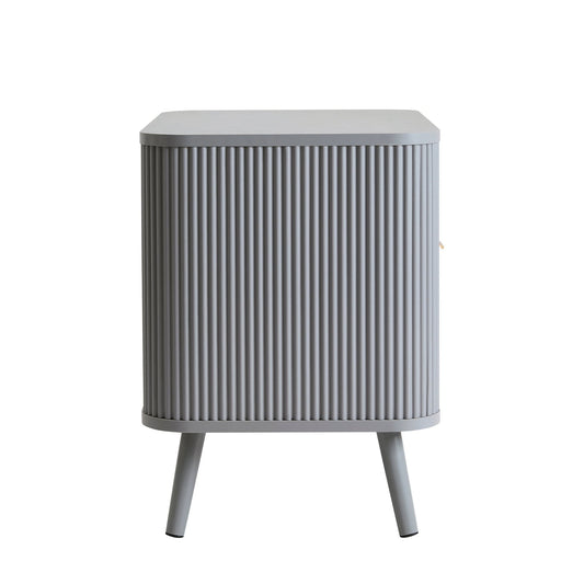 Hattie Nightstand - Light Grey - DUSK