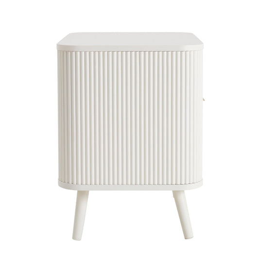 Hattie Nightstand - Warm White - DUSK