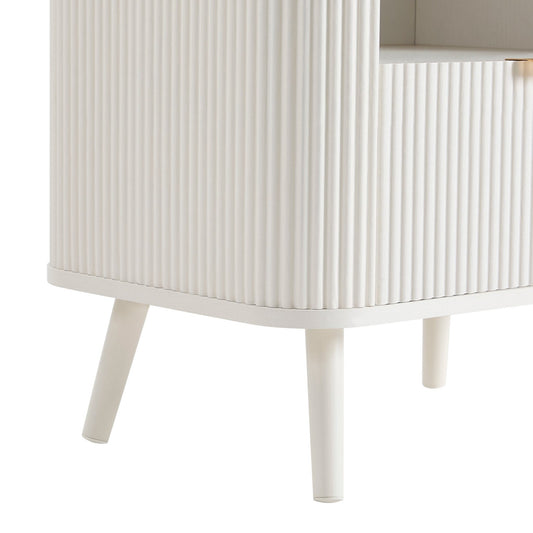 Hattie Nightstand - Warm White - DUSK