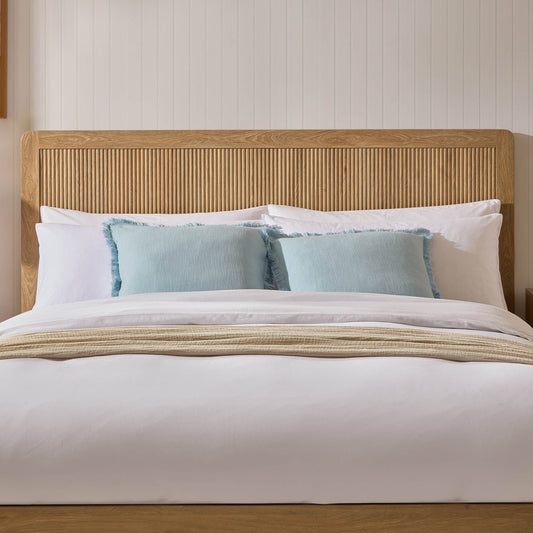 Hattie Ottoman Storage Bed - Light Wood - DUSK