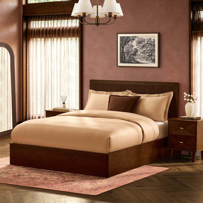 Hattie Ottoman Storage Bed - Wood Walnut - DUSK