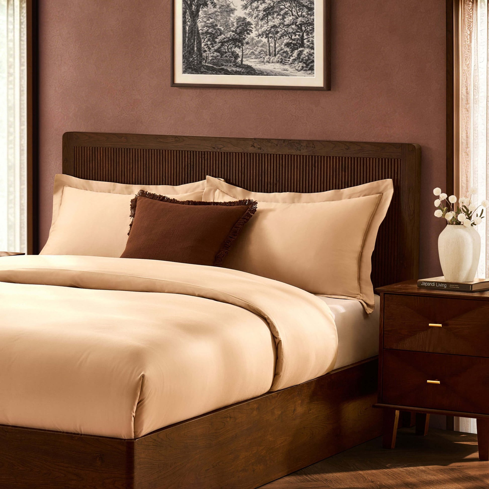 Hattie Ottoman Storage Bed - Wood Walnut - DUSK
