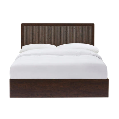 Hattie Ottoman Storage Bed - Wood Walnut - DUSK
