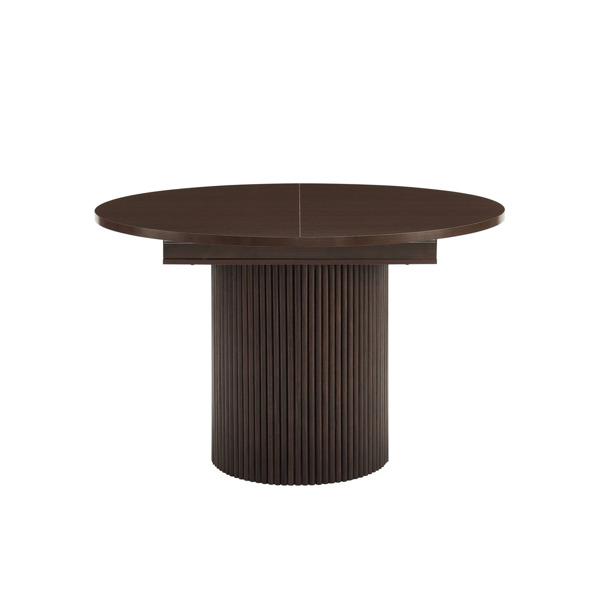 Hattie Oval Extendable 4-6 Seater Dining Table - Walnut - DUSK