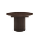 Hattie Oval Extendable 4-6 Seater Dining Table - Walnut - DUSK