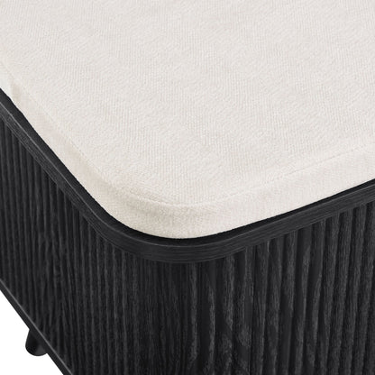 Hattie Seated Storage Bench - Black - DUSK