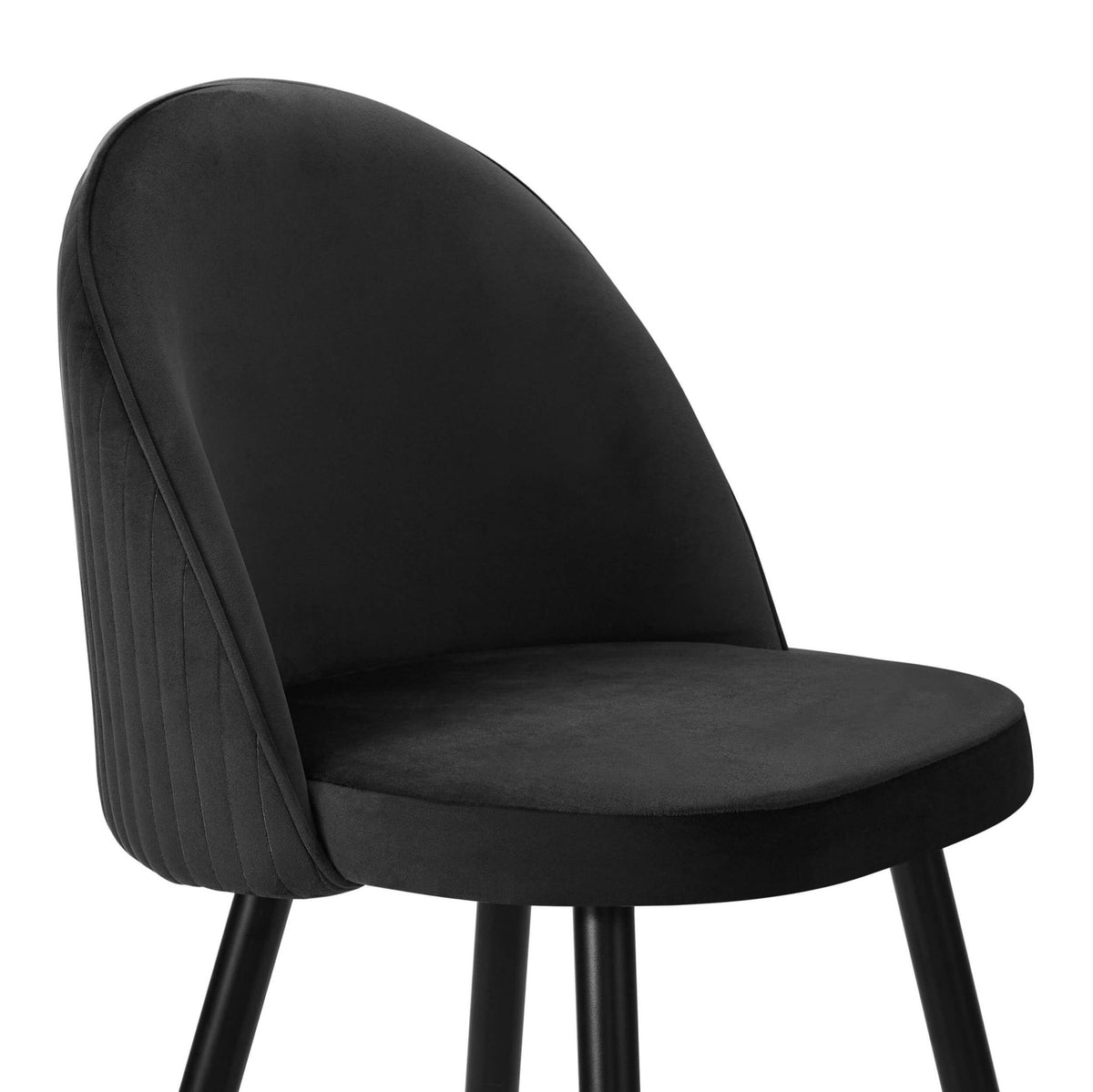 Hattie Set of 2 Barstools - Black - DUSK