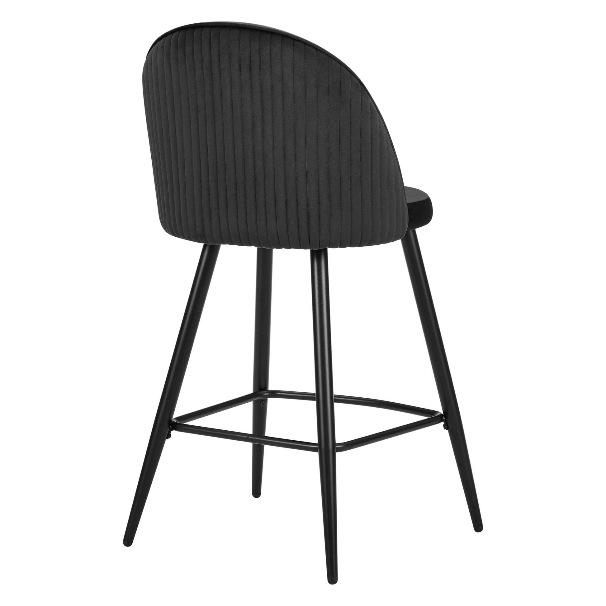 Hattie Set of 2 Barstools - Black - DUSK