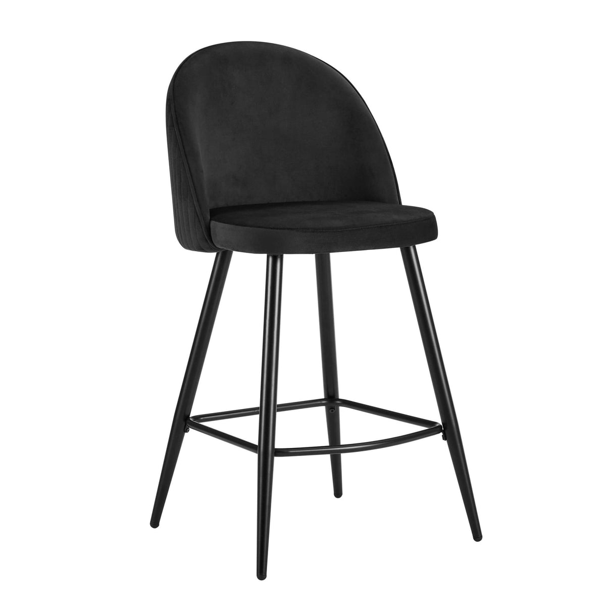 Hattie Set of 2 Barstools - Black - DUSK