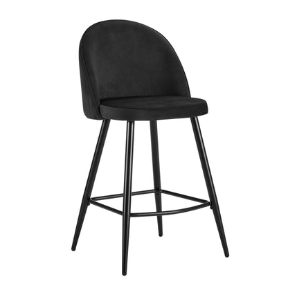 Hattie Set of 2 Barstools - Black - DUSK