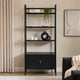 Hattie Shelving Unit - Black - DUSK