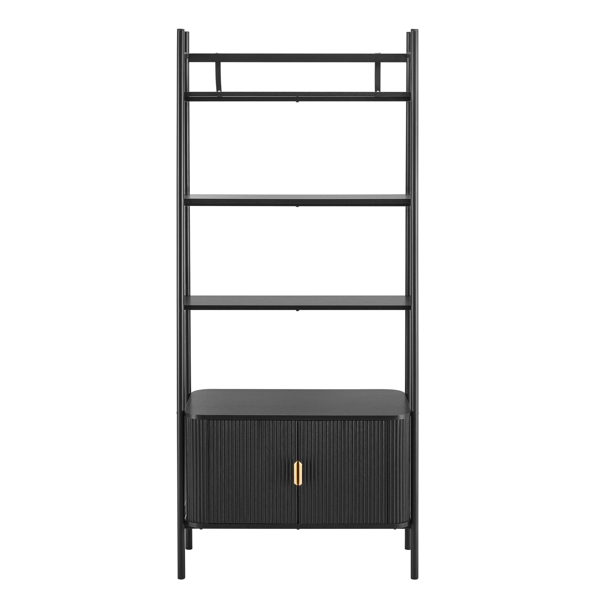 Hattie Shelving Unit - Black - DUSK