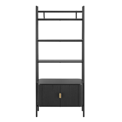 Hattie Shelving Unit - Black - DUSK