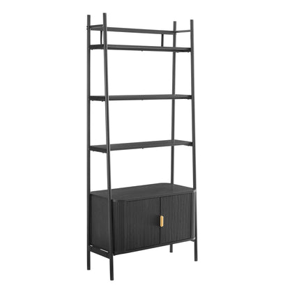 Hattie Shelving Unit - Black - DUSK