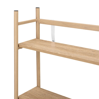 Hattie Shelving Unit - Light Wood - DUSK