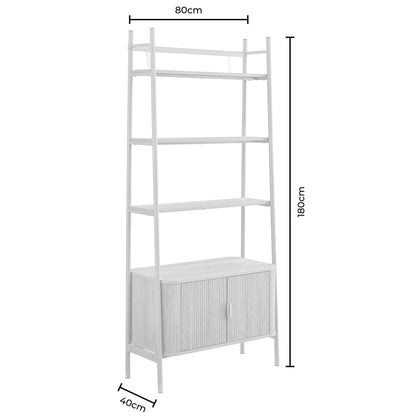 Hattie Shelving Unit - Light Wood - DUSK