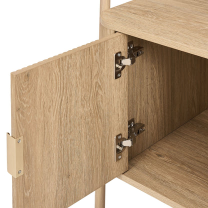 Hattie Shelving Unit - Light Wood - DUSK