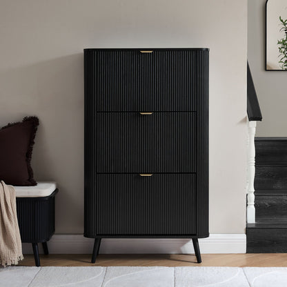 Hattie Shoe Cabinet - Black - DUSK