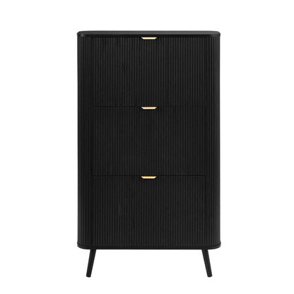 Hattie Shoe Cabinet - Black - DUSK