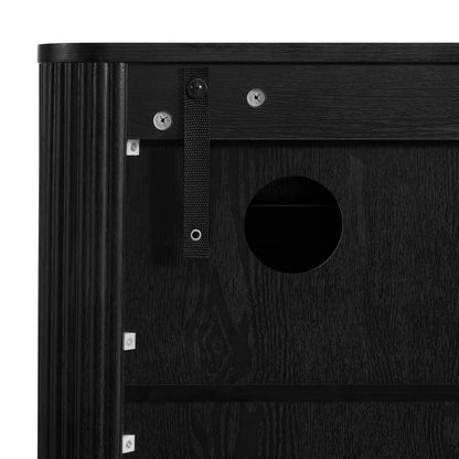 Hattie Shoe Cabinet - Black - DUSK