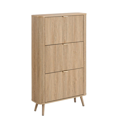 Hattie Shoe Cabinet - Light Wood - DUSK