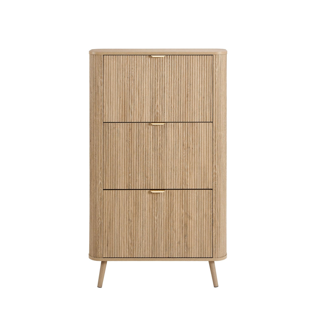 Hattie Shoe Cabinet - Light Wood - DUSK