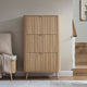 Hattie Shoe Cabinet - Light Wood - DUSK
