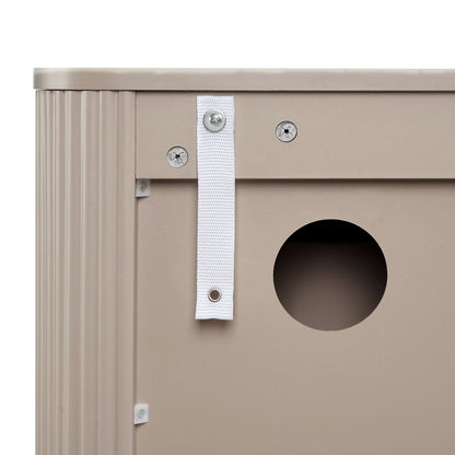 Hattie Shoe Cabinet - Taupe - DUSK