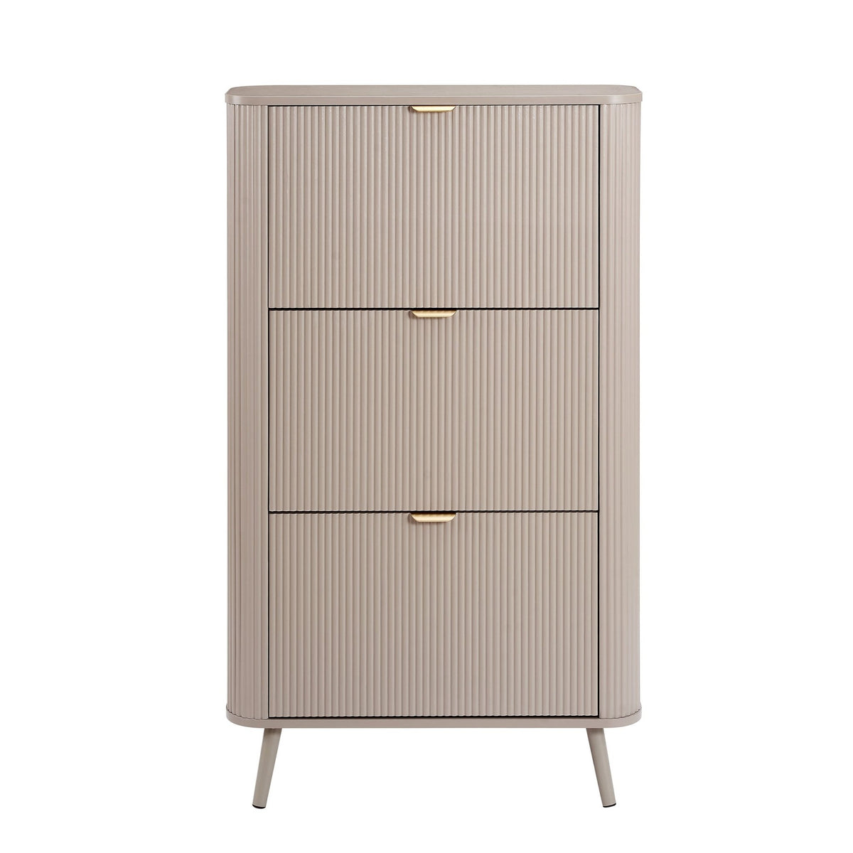 Hattie Shoe Cabinet - Taupe - DUSK