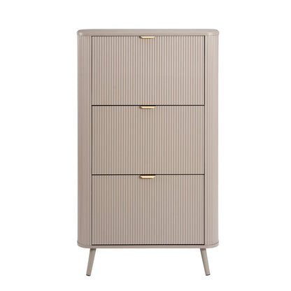 Hattie Shoe Cabinet - Taupe - DUSK