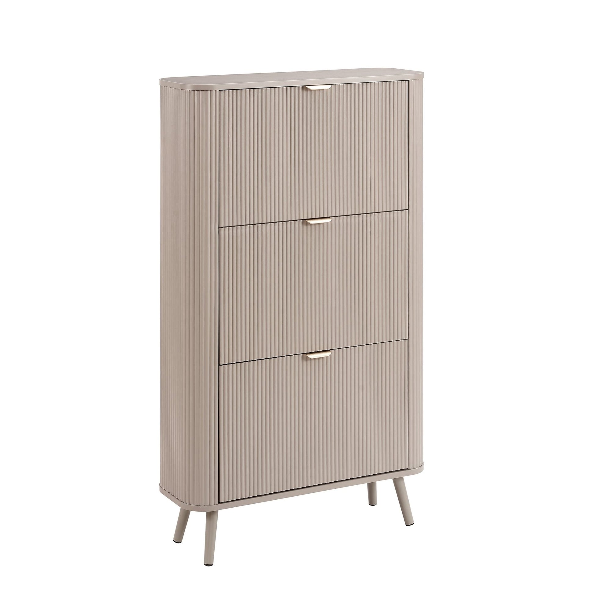 Hattie Shoe Cabinet - Taupe - DUSK