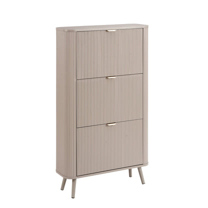 Hattie Shoe Cabinet - Taupe - DUSK