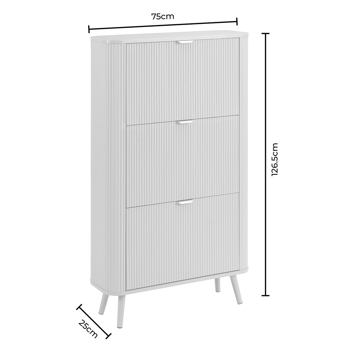 Hattie Shoe Cabinet - Taupe - DUSK