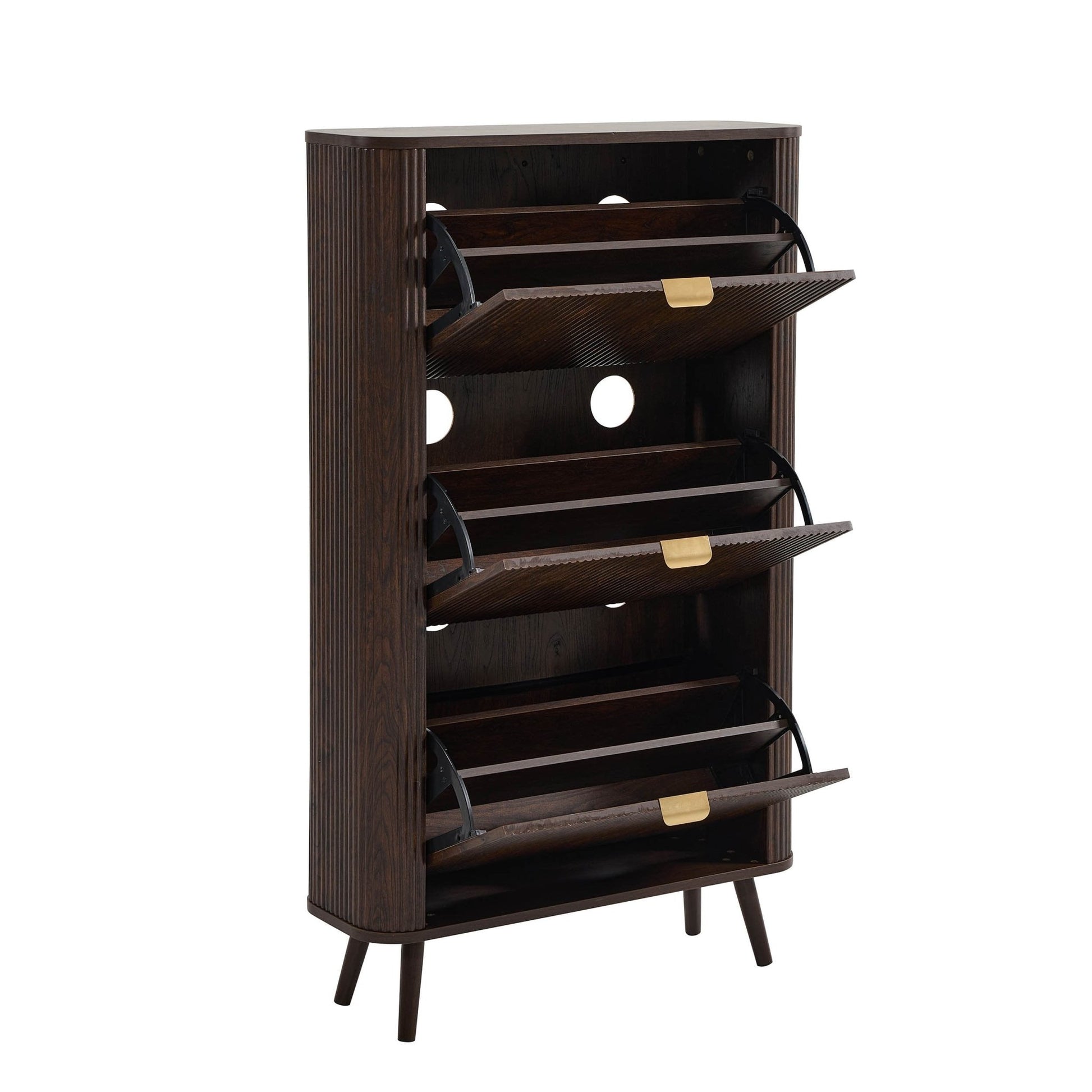 Hattie Shoe Cabinet - Walnut - DUSK